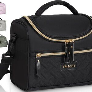 Large Lunch Bag Reusable, 8.5L Insulated Lunch Box with Adjustable Shoulder Stra